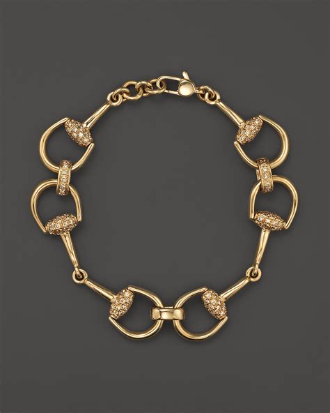 gucci horsebit gold bracelet|gucci jewelry horsebit collection.